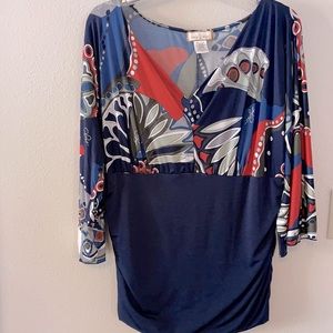 baby phat deep v with ruched sides